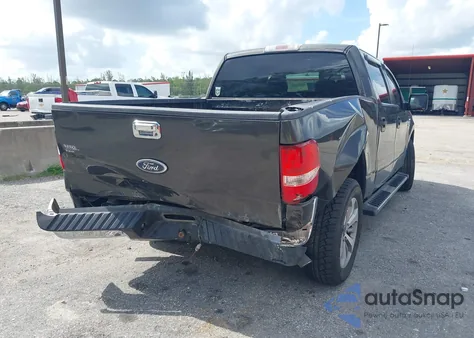 2007 Ford F-150 Xlt из США, поврежденный, VIN 1FTRW12W57FB87756